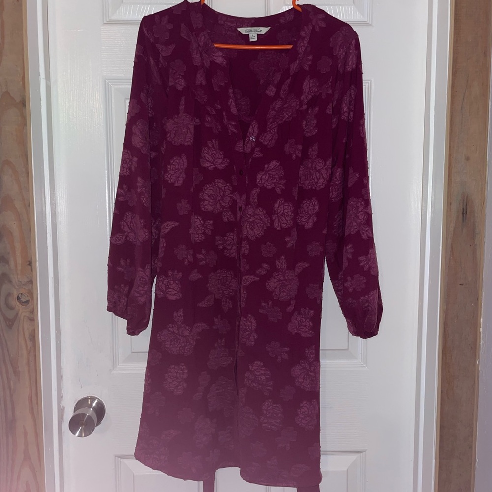 The Pioneer Woman Magenta Floral Dress